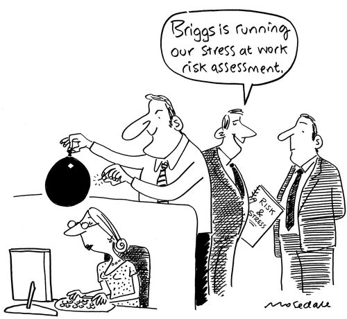 "Briggs is running our stress at work assessment."