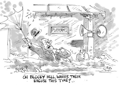 'Oh bloody hell, what's their excuse this time?'