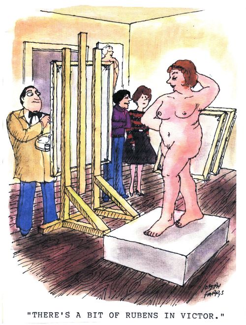 'There's a bit of Rubens in Victor.'