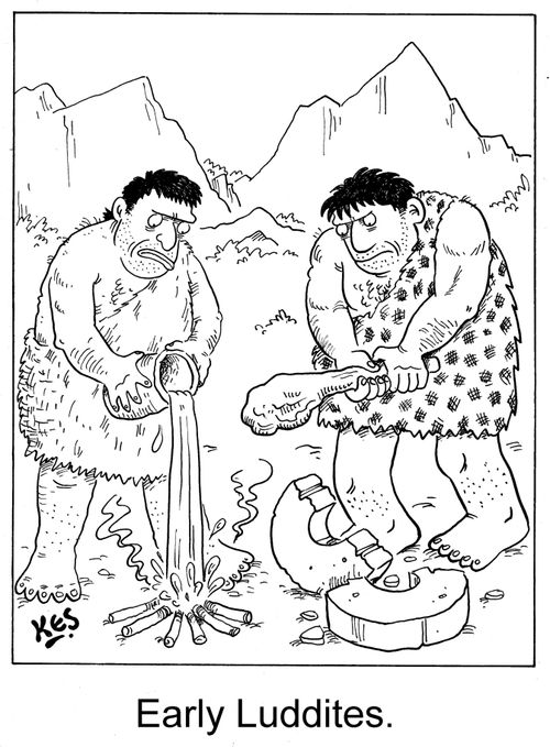 Early Luddites.
