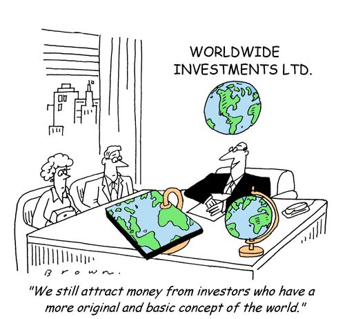 'We still attract money from investors who have a more original and basic concept of the world.'