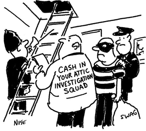 Cash in Your Attic, investigation squad.