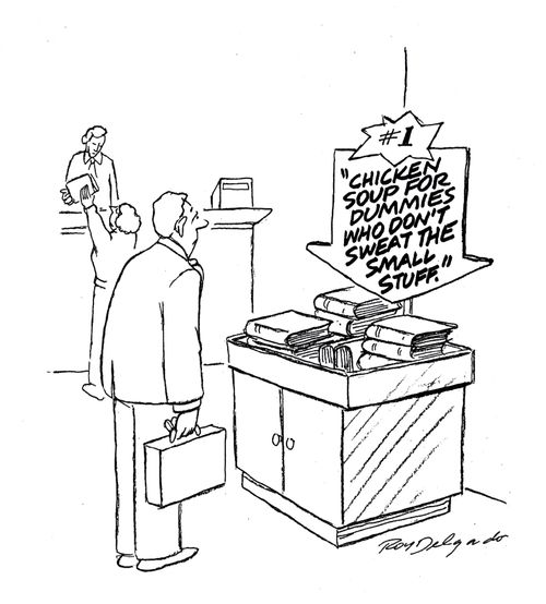 'Chicken soup for dummies who don't sweat the small stuff.'