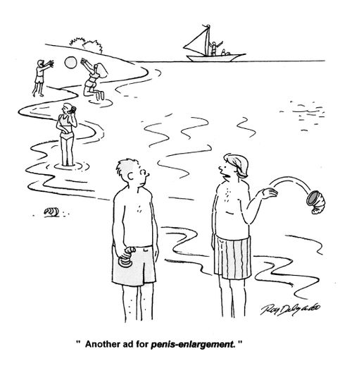 'Another ad for penis-enlargement.'