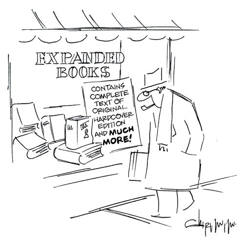 Expanded books.
