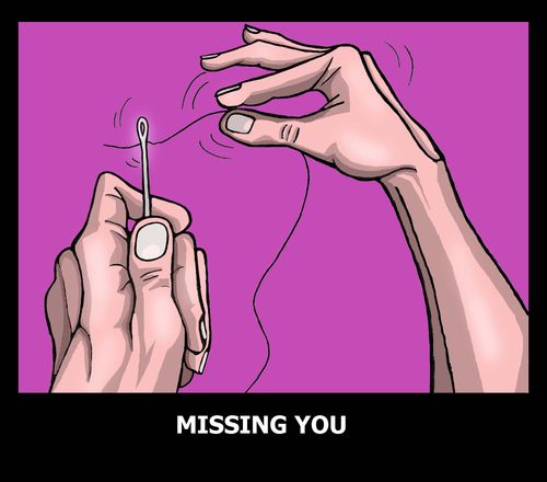 Missing you.