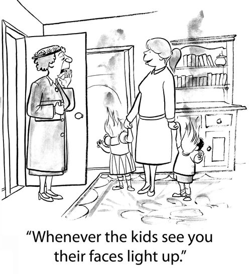'Whenever the kids see you their faces light up.'