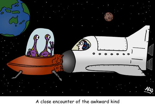 A close encounter of the awkward kind