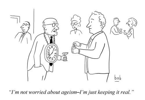 'I'm not worried about ageism - I'm just keeping it real'