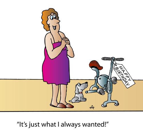 'It's just what I always wanted!'