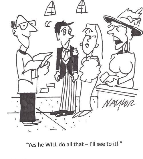 'Yes he WILL do all that - I'll see to it!'
