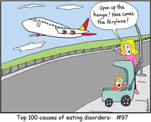 Top 100 causes of eating disorders...