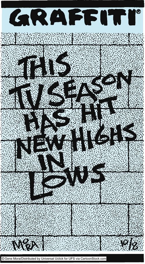 This TV season has hit new highs in lows.
