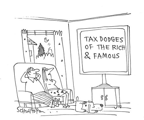 Tax Dodgers of the Rich and Famous.