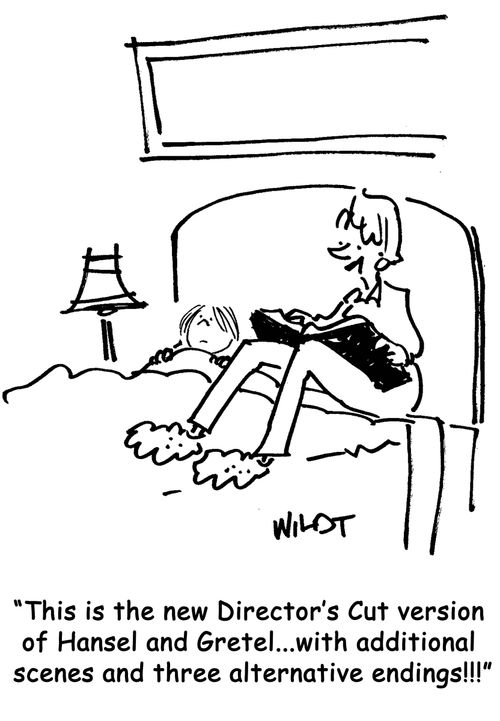 This is the new Director's Cut version of Hansel and Gretel...with additional scenes and three alternative endings!!!