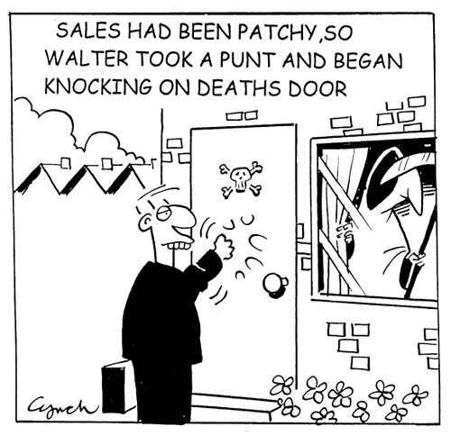 ...Oscar took a Punt and Knocked on Death's Door
