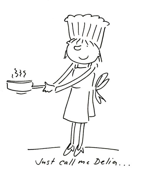 'Just call me Delia...'
