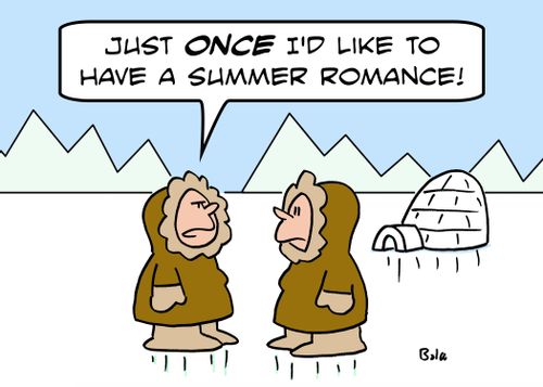 'Just ONCE I'd like to have a summer romance!'