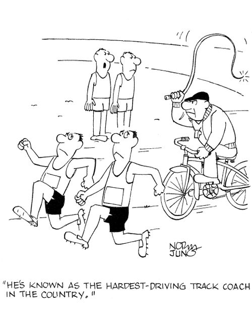 'He's known as the hardest-driving track coach in the country.'