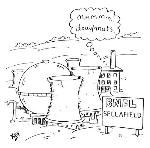 Sellafield Nuclear Power plant being run by Homer Simpson