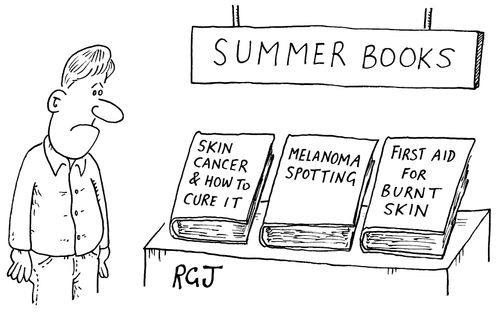 Summer Books, Skin Cancer and How to Cure It...