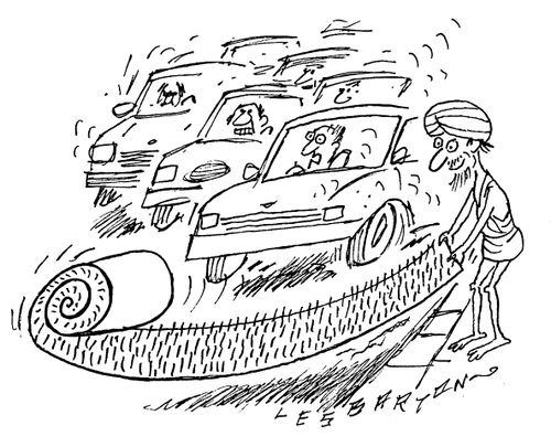 Cars and Bed of Nails