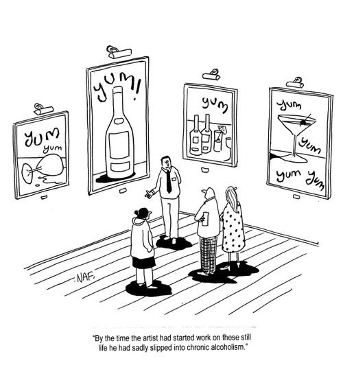'By the time the artist has started work on these still life he had sadly lipped into chronic alcoholism.'