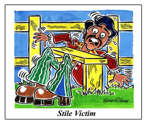 Stile victim.