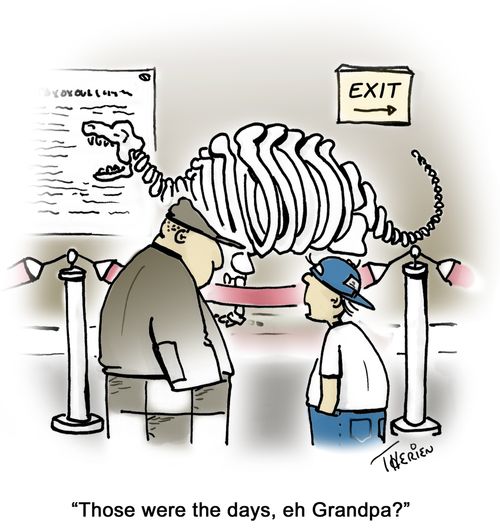 'Those were the days, eh Grandpa?'