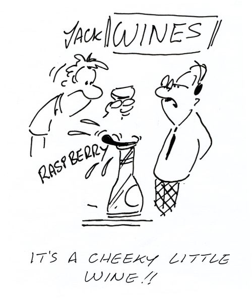 'It's a cheeky little wine!'
