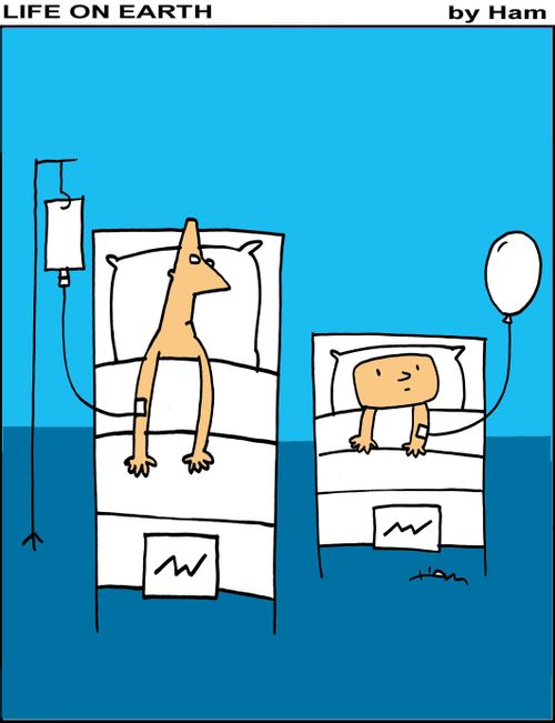 Balloon drip.