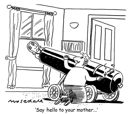 'Say hello to your mother...'