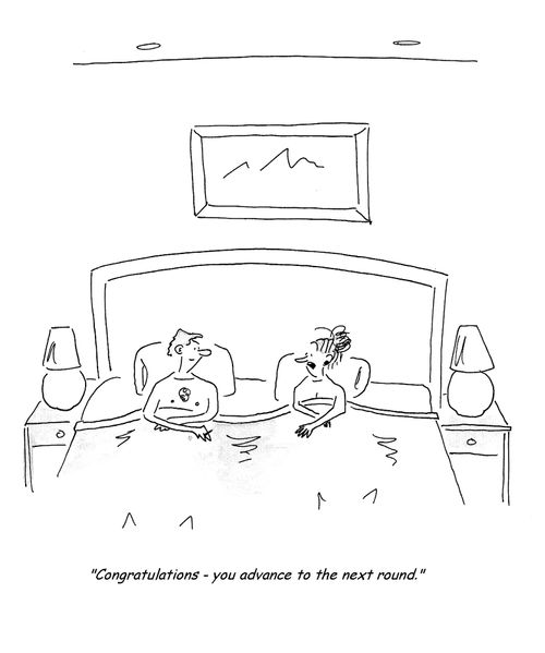 'Congratulations - you advance to the next round.'