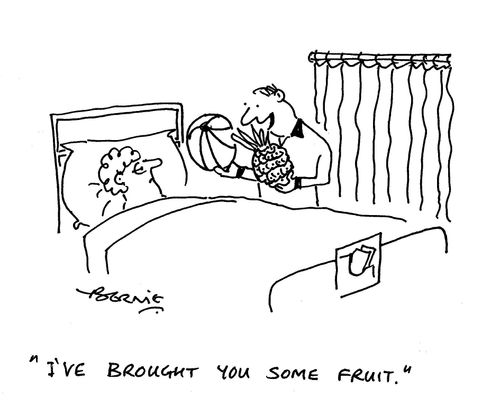 'I've brought you some fruit.'