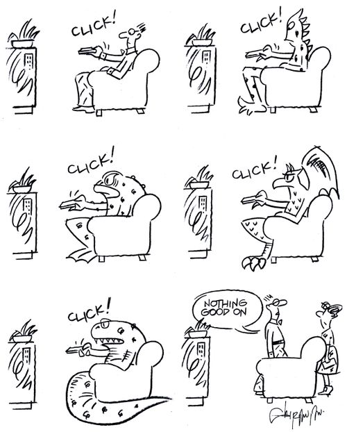 Transformation of Man into Monster.