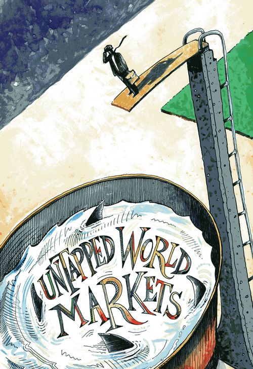'Untapped world markets.'