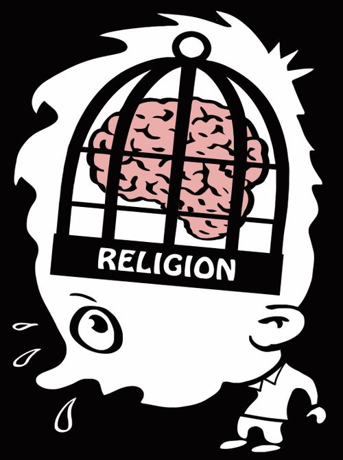 Brain versus Religion.