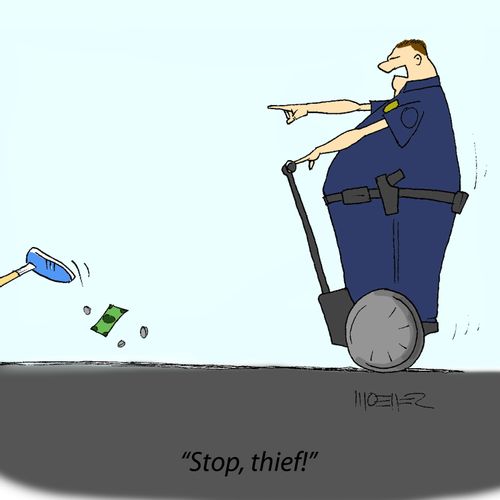 'Stop, thief!'