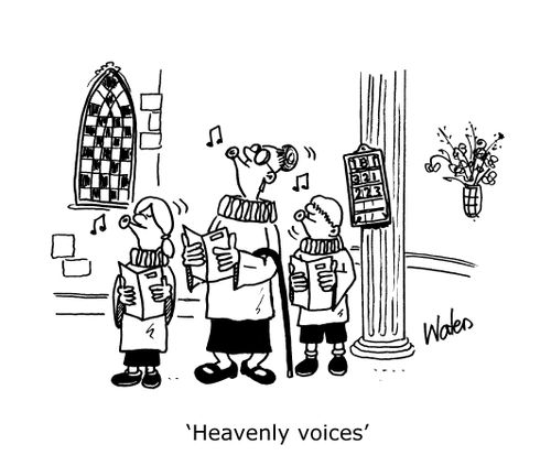 Heavenly voices.