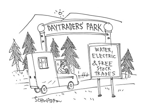 Daytraders' Park: Water, Electric & Free Stock Trades.