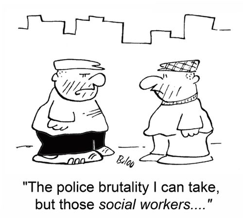 'The police brutality I can take, but those social workers....'