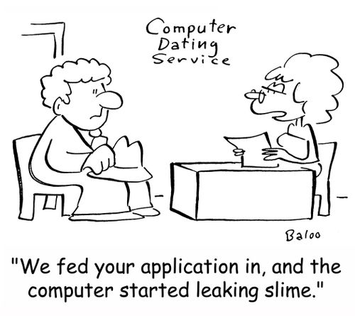 'We fed your application in, and the computer started leaking slime.'