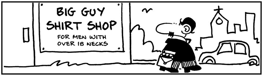 Big Guy Shirt Shop.