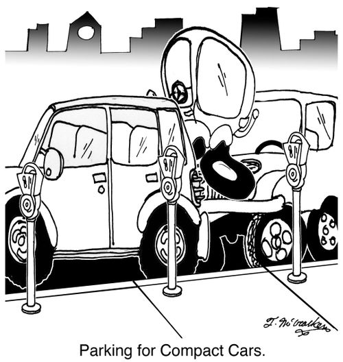Parking for Compact Cars.