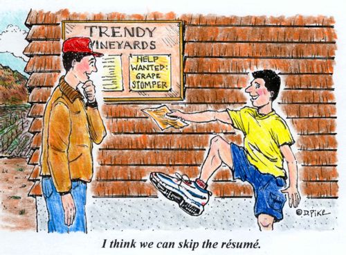 'I think we can skip the resume.'