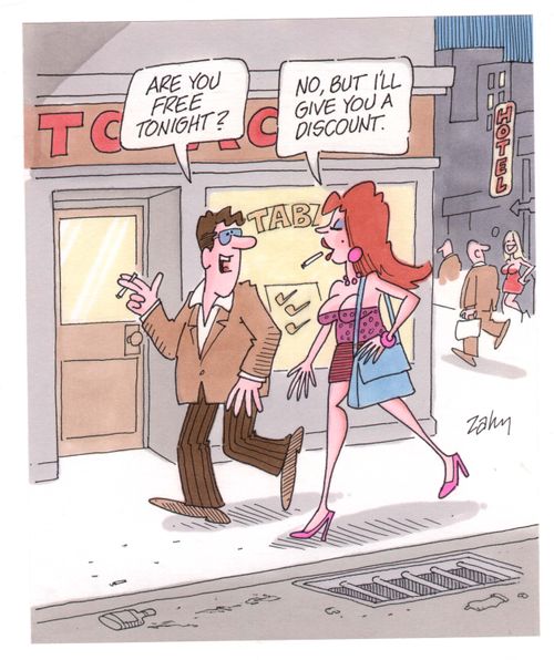 '...No, but I'll give you a discount.'