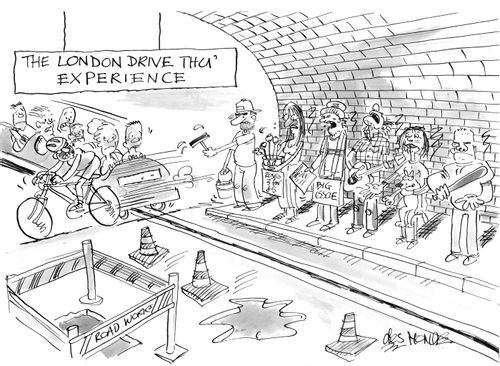 'The London drive-thru experience.'