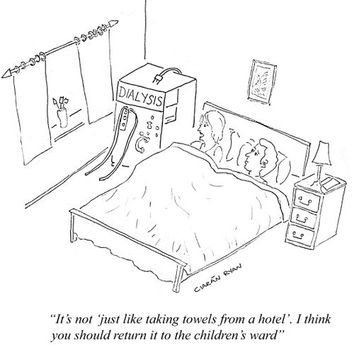 'It's not 'just like taking towels from a hotel'...'