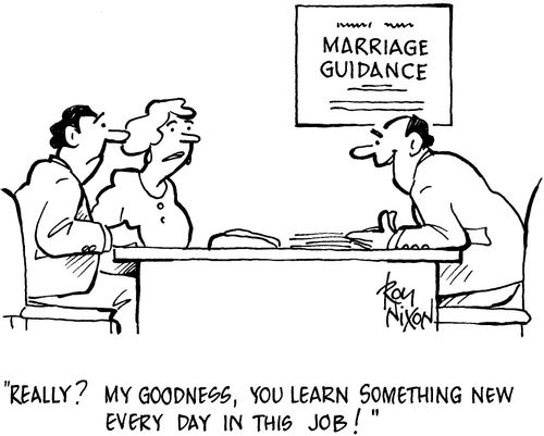 'Really? My goodness, you learn something new every day in this job!'