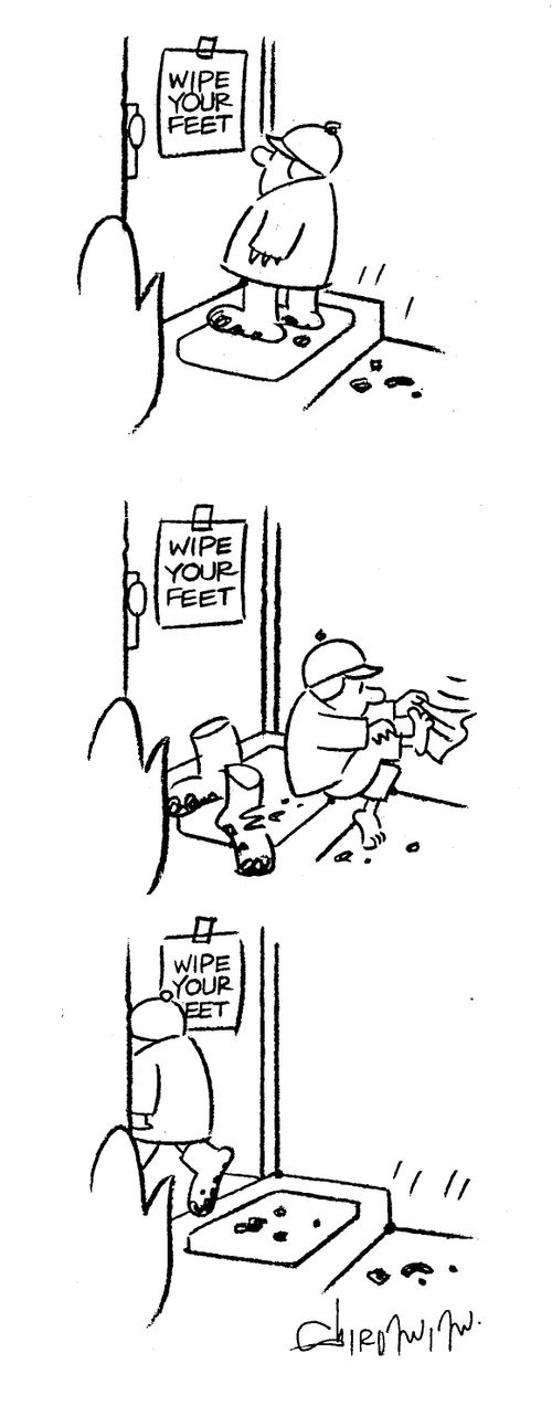 Wipe Your Feet